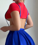 Maid-Inspired Babydoll Lingerie Set