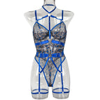 Leopard Sheer Lingerie Bodysuit