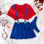 Maid-Inspired Babydoll Lingerie Set